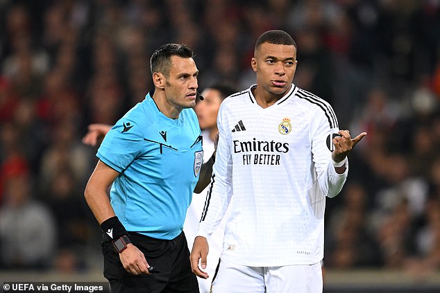 Mbappe nije uspio napraviti utjecaj nakon što je ušao s klupe u porazu Madrida protiv Lillea u srijedu