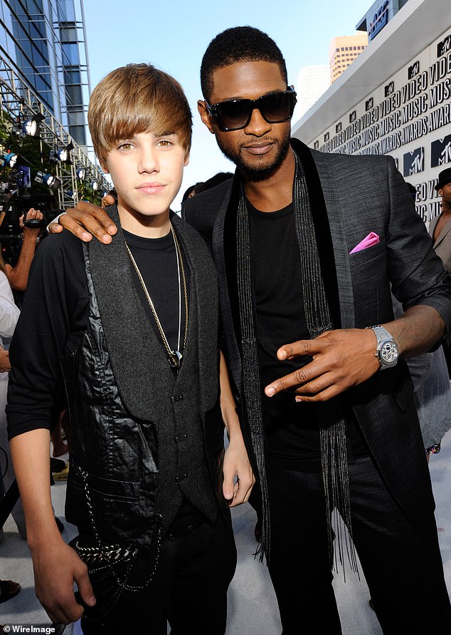 Usher, whose record label Bieber was signed to, and who was himself mentored by Diddy as a teen, is also partly responsible, these sources say.