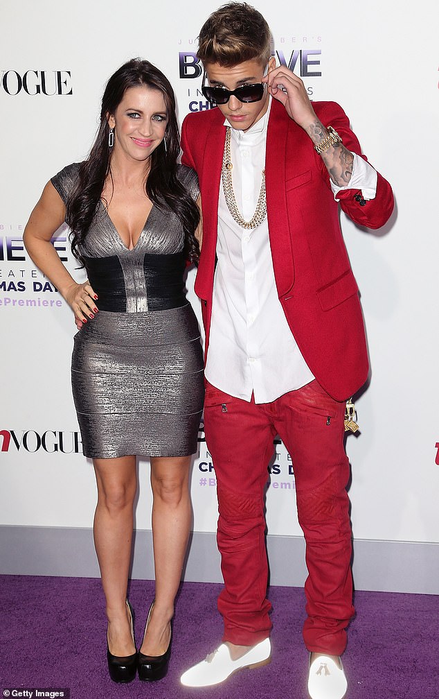 Insiders say Bieber was 'thrown to the wolves' by his mother Pattie Mallette (left) and largely absent father Jeremy Bieber, who both 'stepped aside and turned a blind eye to all of it'.