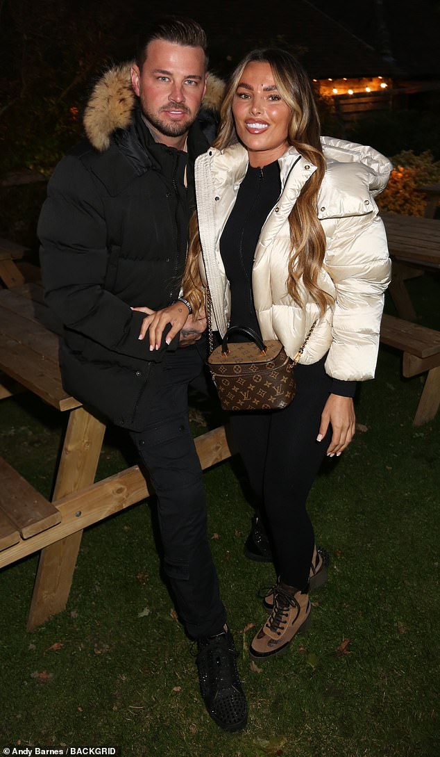Carl - who announced he had split from Katie in November 2022 after she admitted to sleeping with someone else - made his second public appearance with his new partner Megan
