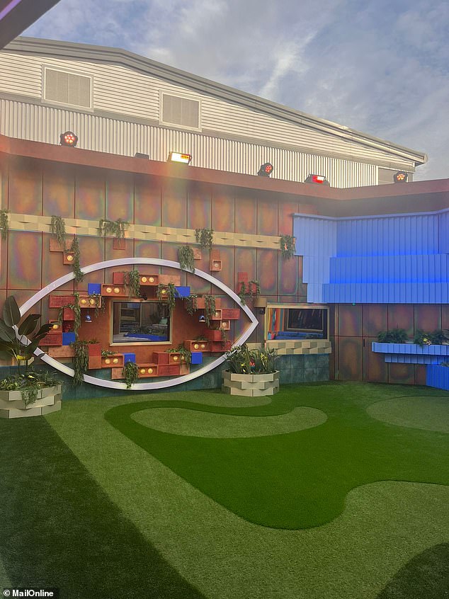 It's equally as spacious and you can see the buildings next door, which makes it the only place in the house where there's any glimpse of the outside world