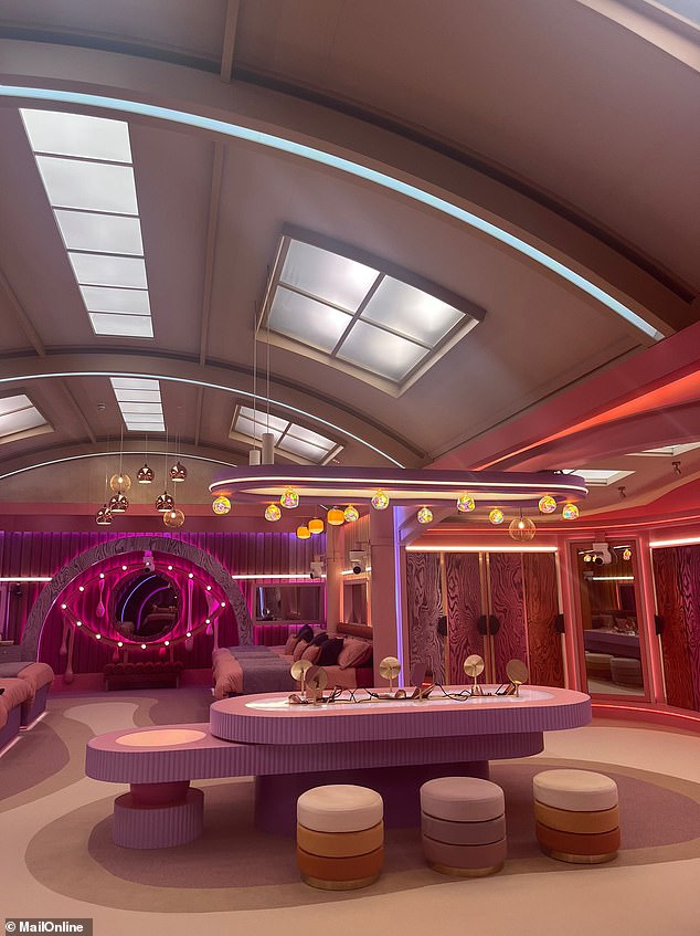 I have a feeling it may be where people can go to escape some of the craziness of the main house - and its decor