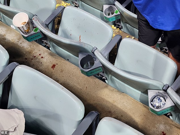 Navodno je u subotu navečer izbila žestoka tučnjava na tribinama stadiona Dodger