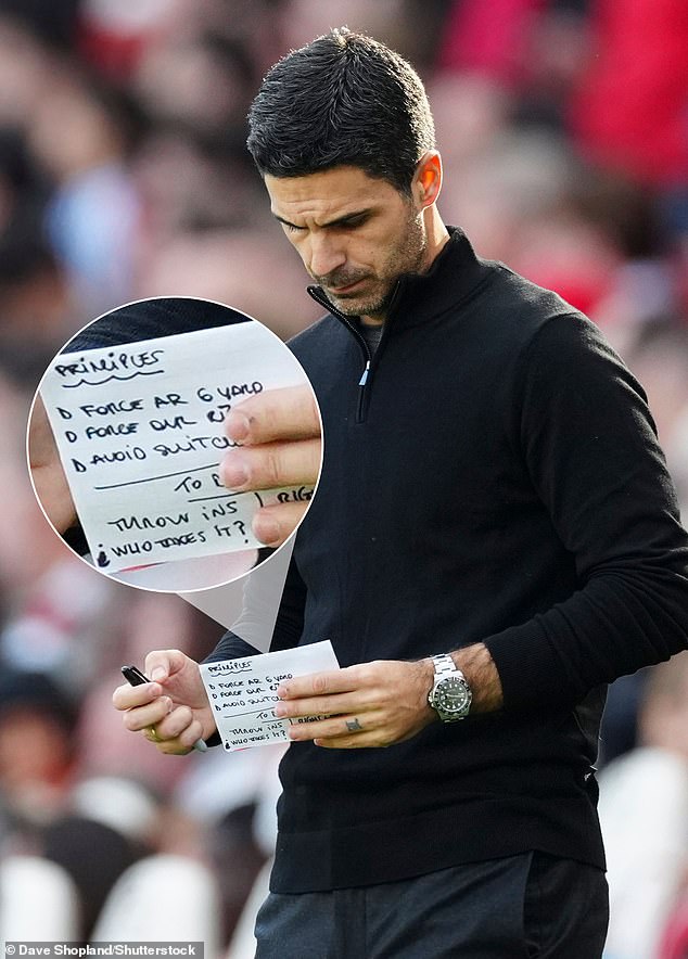 Španjolac je tijekom pobjede u Southamptonu imao zapisana tri načela u svojoj bilježnici