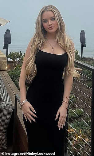 Finley uploaded images to her own page that were seemingly taken at the same location outdoors