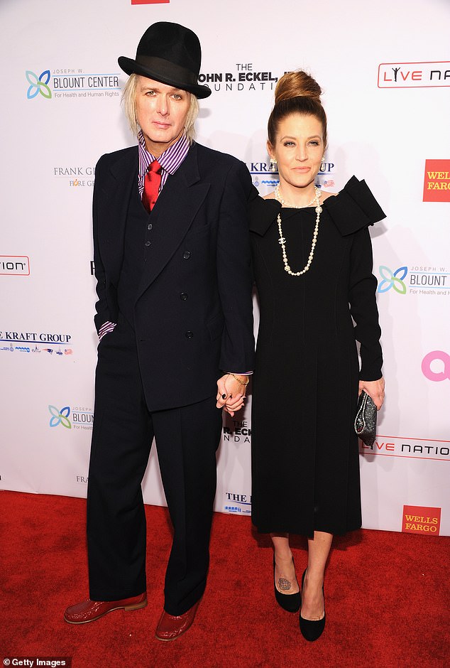 The late Lisa Marie welcomed her twin daughters, Harper Vivienne Ann and Finley Aaron Love, in 2008 - whom she shared with musician Michael Lockwood; seen in 2013 in NYC