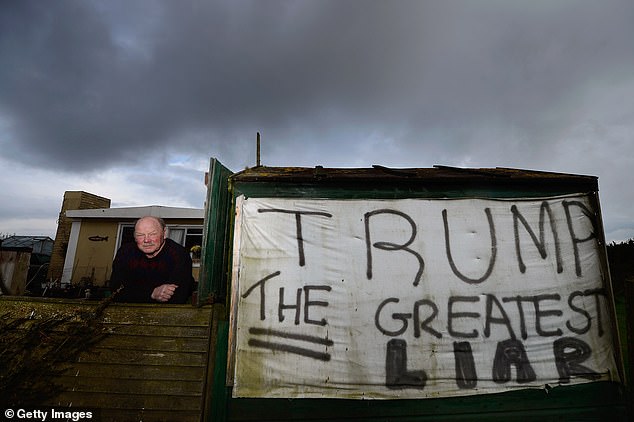 Trump se suočio s velikim otporom lokalnog stanovništva dok je gradio svoj klub u Aberdeenu u Škotskoj