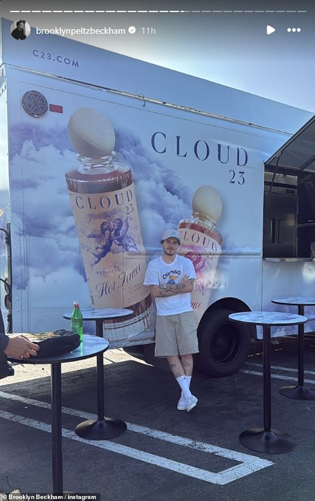 Brooklyn je nastavio svoje marketinško razmetanje za svoj ljuti umak Cloud23, dijeleći pogled na pojavu brenda u Los Angelesu