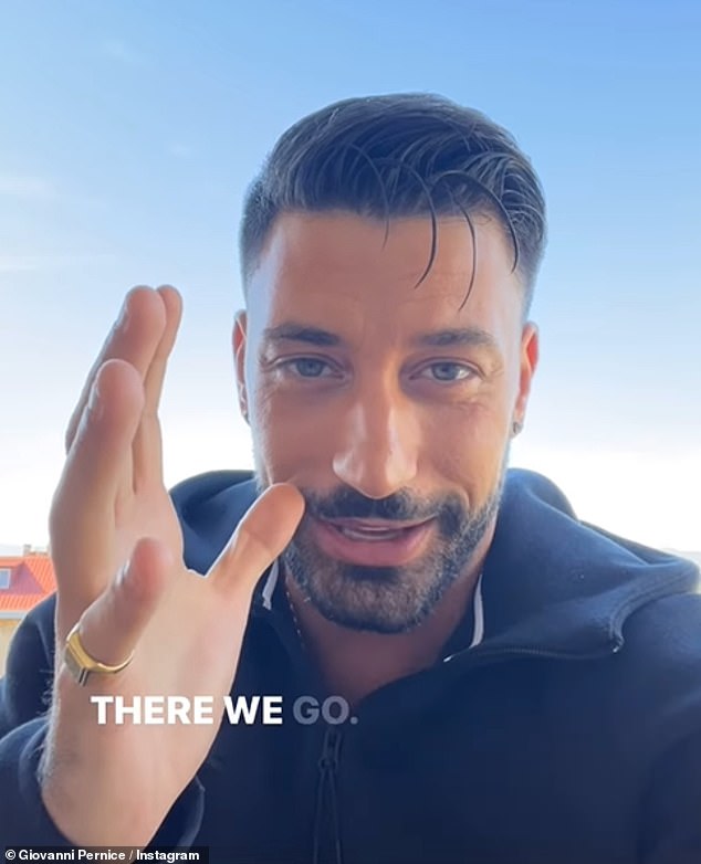 Giovanni appeared on the Italian version of Strictly, where, on Saturday, he made show history with five tens