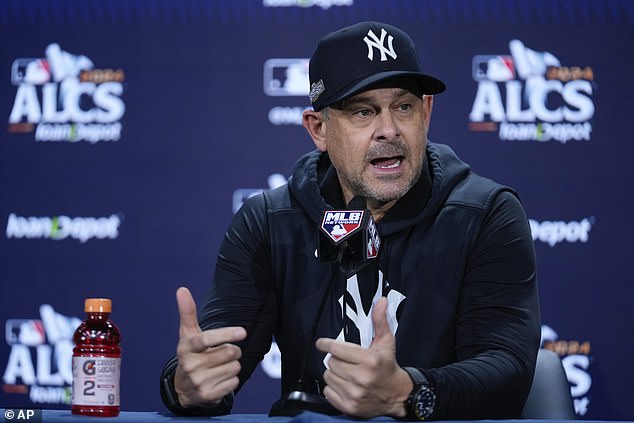 Menadžer Yankeesa Aaron Boone zadirkivao je prisustvo gostiju s A-liste u ponedjeljak poslijepodne