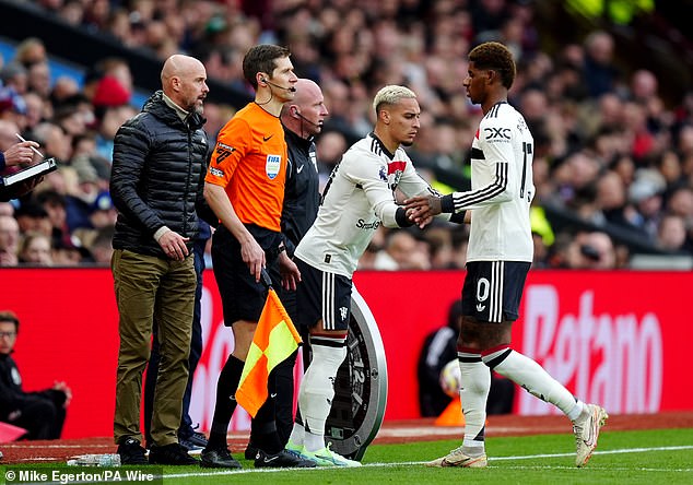 The £86million signing is fourth in the pecking order despite three wide players leaving