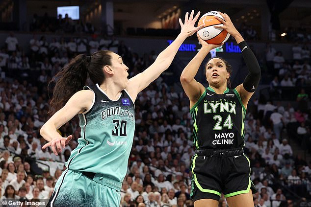 Zvijezda Minnesota Lynxa Napheesa Collier oborila je rekord za najviše poena u WNBA doigravanju