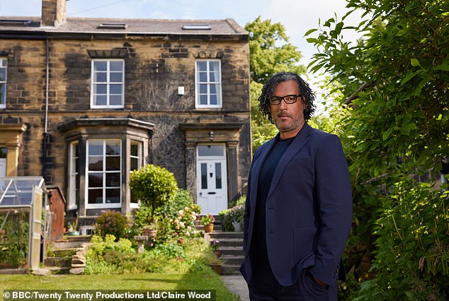 David Olusoga u Grosvenor Mount Houseu