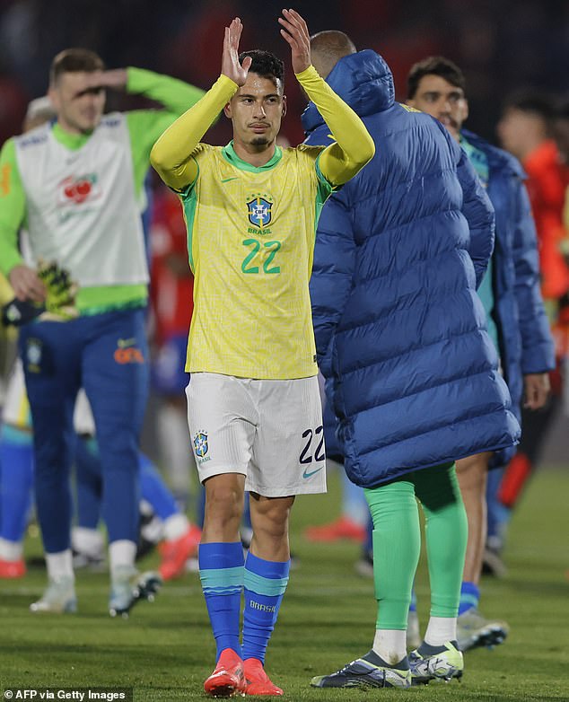 Gabriel Martinelli bio je još jedna žrtva međunarodne dužnosti jer je dobio problem s teletom