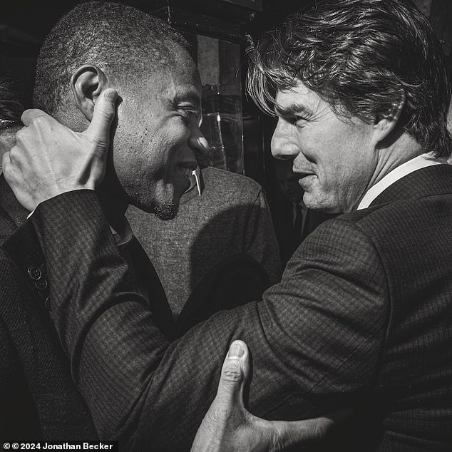 Cuba Gooding Jr. i Tom Cruise, Annabel's, London, 2015