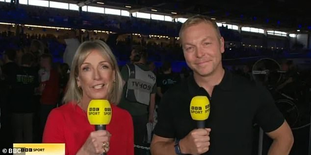 Sir Chris Hoy u nedjelju se prvi put pojavio na televiziji nakon što je srceparajuće otkrio svoju terminalnu dijagnozu raka