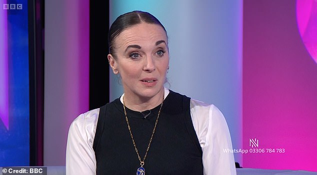 Amanda Abbington has hit back at Giovanni Pernice after he returned to British television on Tuesday morning after he was cleared of the majority of bullying allegations in a BBC probe