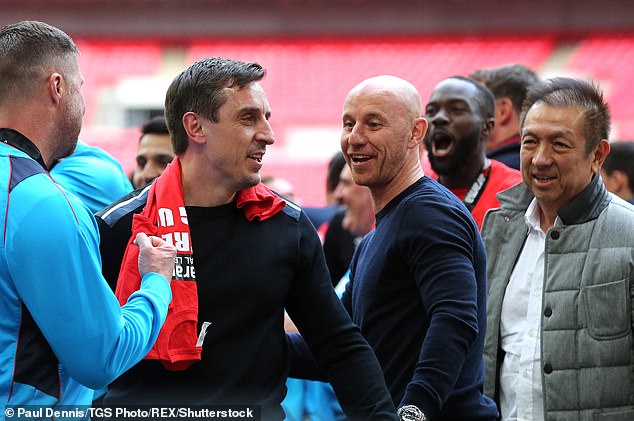(LR) Gary Neville, Nicky Butt i nedavno Pete Lim povukli su se s uloga u klubu
