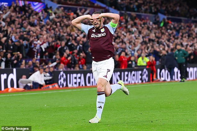 John McGinn otvorio je gol golom iz slobodnog udarca u drugom poluvremenu na Villa Parku