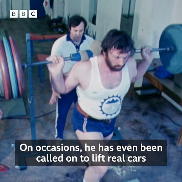 The World's Strongest man champion made his name as Britain's greatest ever shot-putter, still holding the country's record 44 years after he set it. He died aged 75 earlier this week with his family announcing his death yesterday