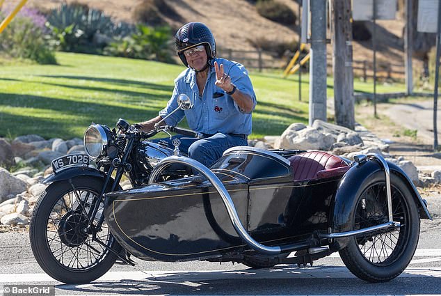 Zvijezda je uživala u vožnji na Brough Superior SS100 iz 1934. koji je također nazvan 'Rolls-Royce motocikala'