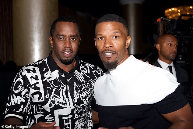 Three eyewitnesses who attended the tapings told Page Six he discussed claims that Diddy caused his hospitalization; Diddy and Foxx seen in 2017