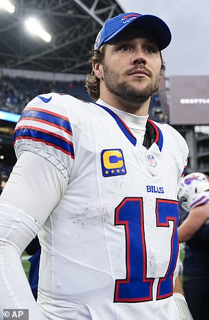 Kvoterbek Buffalo Billsa Josh Allen