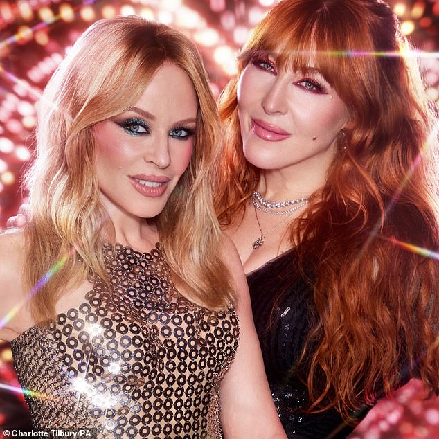 Kylie Minogue predstavljena je kao novo lice Charlotte Tilbury (desno) uz Richarda E. Granta, Kate Moss i Ameliu Dimoldenberg