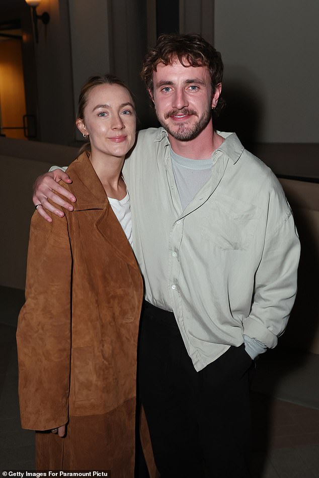 Speaking to Ryan Tubridy on Virgin Radio UK, Saoirse explained that Paul is her 'dear friend' and they've had plenty of open conversations similar to the one on Graham Norton