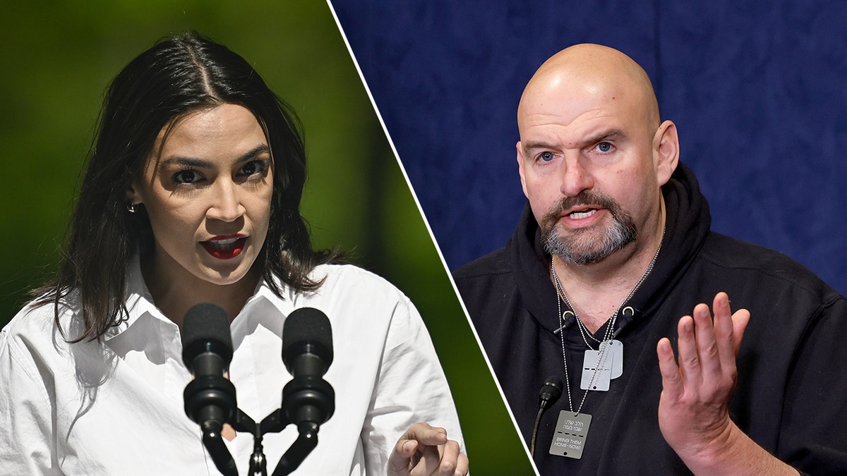 Rep. Ocasio-Cortez i Sen. Fetterman