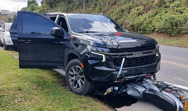 Bivša zvijezda Rangersa uhićena zbog nesreće u vožnji pod utjecajem alkohola u Kolumbiji nakon što se ‘zaletjela u motociklista’, koji je ‘hospitaliziran nakon pretrpljenih teških ozljeda’