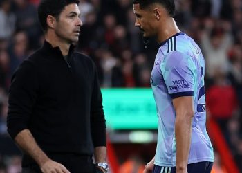 Bournemouth protiv Arsenala – Premier liga: rezultati uživo, vijesti o momčadi i novosti jer je William Saliba ISKLJUČEN sredinom prvog poluvremena nakon što je povukao Evanilsona u startu iz noćne more za Topnike