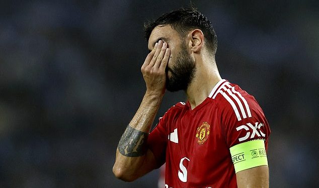 Bruno Fernandes otvara priču o mukama Man Uniteda i njegovom startu sezone bez golova… kako veznjak priznaje da radi ispod svojih ‘vrlo visokih’ očekivanja