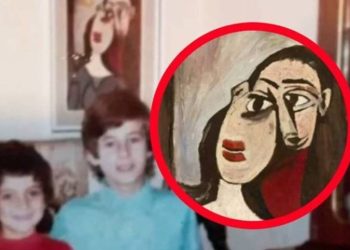 Čistio podrum na talijanskom otoku, pronašao sliku pa je stavio na zid