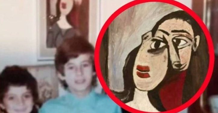 Čistio podrum na talijanskom otoku, pronašao sliku pa je stavio na zid