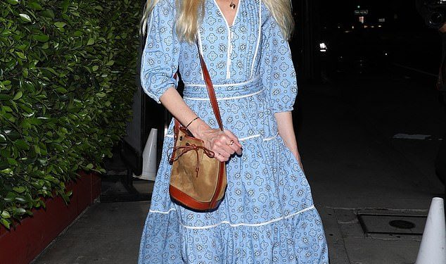 Claudia Schiffer pokazuje svoj boho stil dok ona i suprug Matthew Vaughn uživaju na spoju u LA-u