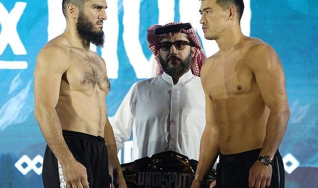 Dmitry Bivol i Artur Beterbiev prave težinu za svoj obračun u poluteškoj kategoriji u subotu – s pobjednikom koji će postati neosporni prvak u Rijadu