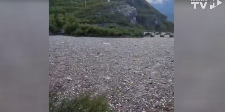 Dolini Neretve prijeti veliko zagađenje, pogledajte gomile smeća koje putuju rijekom nakon katastrofe u Jablanici