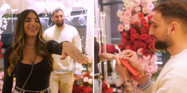 Donnarumma se udaje, prosidba Alessije u videu na Instagramu