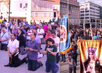 Duhovna obnova za muškarce s krunicama u Križevcima kod sv. Šarbela