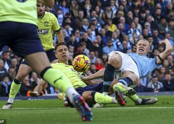 Erling Haaland natjerao je obožavatelje da se OPET čude jer ‘nezaustavljiva’ zvijezda Man Cityja postiže ‘nemogući’ gol nadmašivši napadača kojeg je trebao zamijeniti u 143 utakmice manje protiv Southamptona