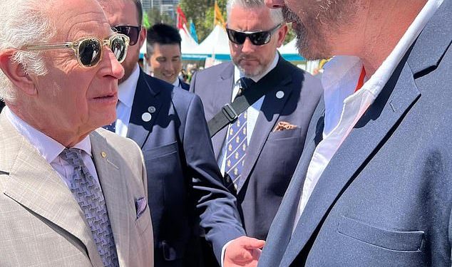 Footy legenda Mark Geyer otkriva zašto se sukobio sa zaštitarima kralja Charlesa kada je sreo monarha