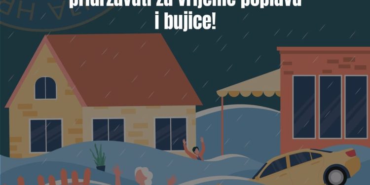 HGSS objavio važne savjete zbog poplava: "Ovo su ključne stvari na koje morate paziti!"