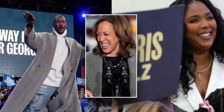 Harris regrutira pop zvijezde Usher, Lizzo za swing state guranje