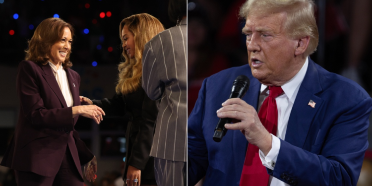 Harrisa iznervirala Trumpova kampanja nakon što Beyoncé nije nastupila na prepunom skupu: ‘Lagali su da prikupe publiku’