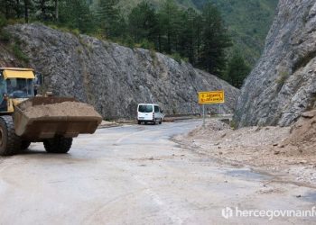 IZ MOSTARA ZA BOSNU M–17 još uvijek zatvoren, do Sarajeva za 6 sati samo alternativnim putevima