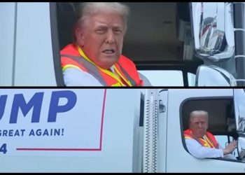 Izbori kao reality show: Trump se pojavio kao vozač kamiona za smeće