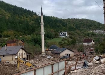 JABLANICA Džamija nakon povlačenja vode