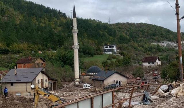 JABLANICA Džamija nakon povlačenja vode