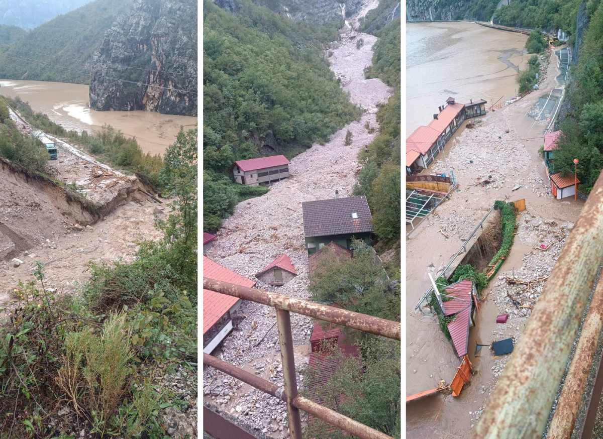 Poplave u BiH uzrokovale velike štete u Luci Ploče - promet vagonima potpuno stao!